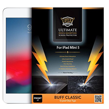 Buff iPad Mini 5 ile Uyumlu Ekran Koruyucu