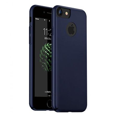 Buff iPhone 7 ile Uyumlu Slim Fit Kılıf Dark Blue