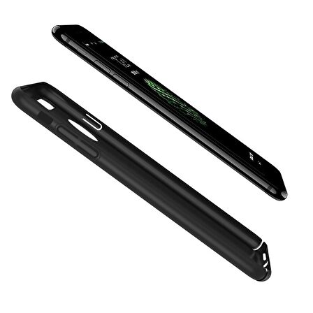 Buff iPhone 7 Plus Slim Fit Kılıf Matte Black