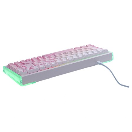 DAREU COOL68 Cherry Blossom %65 Ice Blade Manyetik Switch 8K Hz Hall Effect Hotswap RGB İngilizce Gaming Klavye