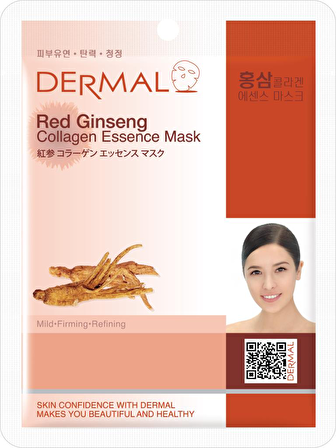 Dermal Kırmızı Ginseng Özlü Kolajen Yüz Maskesi 23Gr