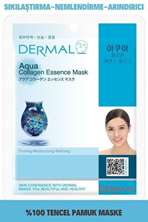 Dermal Aqua Kollajen Yüz Maskesi 23Gr