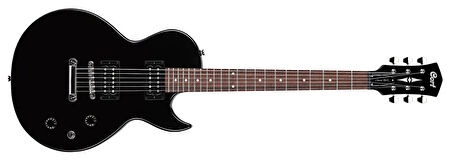 Cort CR50BK Elektro Gitar Siyah PowerSound PSLP-1F Endonezya