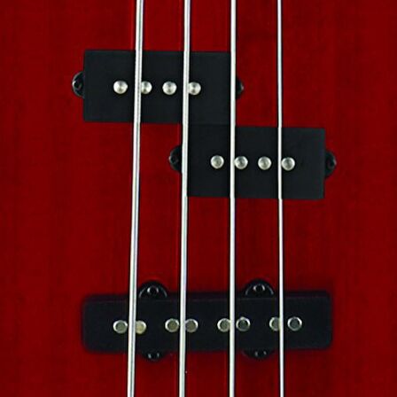 AB4PLUSTR Action Bass V Plus Kırmızı 4 Telli Bas Gitar