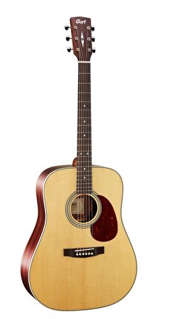 EARTH100NS Akustik Gitar Naturel Satin Parlak