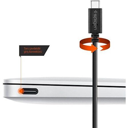 Essential USB-C to USB-A 3.1 Hızlı Şarj ve Data Kablo (1 Metre) C10C0 - SGP11579