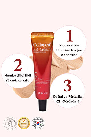 Collagen BB Cream – Mükemmel Kapatıcılık Sunan Yoğun Nem & Doğal Görünüm Etkili BB Cream