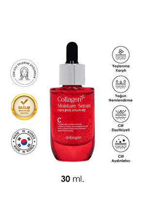 Collagen Moisture Serum Derin Nemlendirme Hassas Ciltlere Uygun Kolajen Serum 30ml