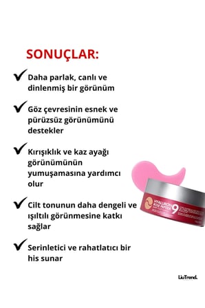 MEDIPEEL Hyaluron Rose Peptide 9 Ampoule Eye Patch 60 Adet Gül Özü Ve Peptidler Içeren Göz Bandı