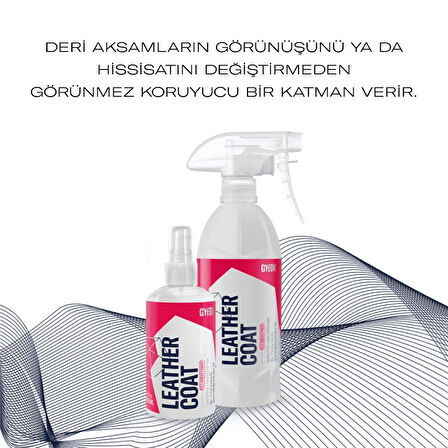 GYEON Q² Leather Coat REDEFINED Deri Yüzeyler İçin Bakım Ve Koruma - 120 ml