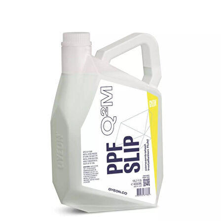 Gyeon Q²M PPF Slip PPF Folyo Montaj Yapıştırma Sıvısı Yoğun Konsantre - 4000ml