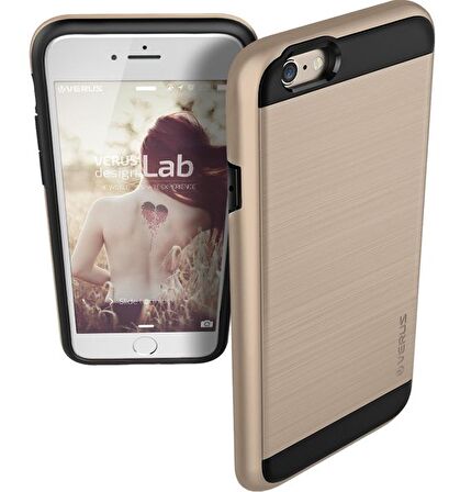 Verus iPhone 6/6S Case Verge Series Kılıf Shine Gold