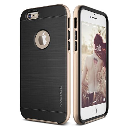 Verus iPhone 6 Plus/6S Plus High Pro Shield Kılıf Shine Gold