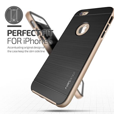 Verus iPhone 6 Plus/6S Plus High Pro Shield Kılıf Shine Gold