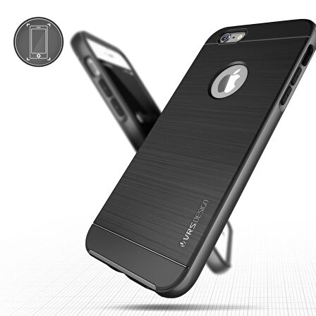 Verus iPhone 6 Plus/6S Plus High Pro Shield Kılıf Steel Silver
