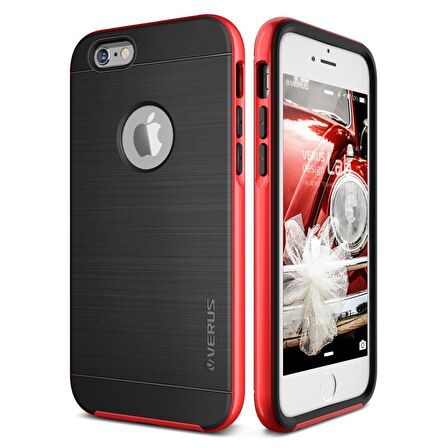 Verus iPhone 6 Plus/6S Plus High Pro Shield Kılıf Crimson Red