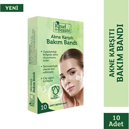 Rituel De Beaute Akne Karşıtı Bandı 10 Lu Seffaf