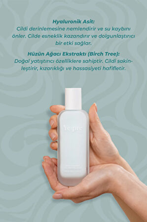 Birch Hyaluron Calming Emulsion Yoğun Nemlendirici Emülsiyon Huş Ağacı Hyaluronic Acid Kore 100ml