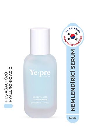 Birch Hyaluron Calming Serum Yoğun Nemlendirici Serum Huş Ağacı Hyaluronic Acid Kore 50ml