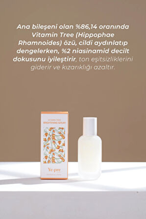 Vitamin Tree Brightening Serum Aydınlatıcı Cilt Tonu Eşitleyici Serum Niacinamide Kore 50ml