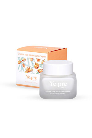 Vitamin Tree Brightening Cream Aydınlatıcı Cilt Tonu Eşitleyici Nemlendirici Niacinamide Kore 50ml