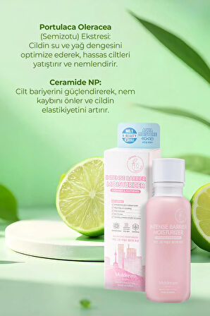 İntense Barrier Moisturizer Kuru Ve Hassas Cilt Onarıcı Bariyer Güçlendirici Nemlendirici Kore 110ml