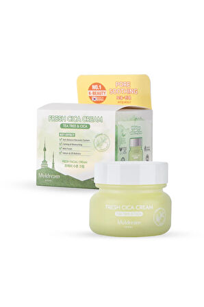 Fresh Cica Cream Akne Karşıtı Sebum Dengeleyici Nemlendirici Yüz Kremi Kore 60ml