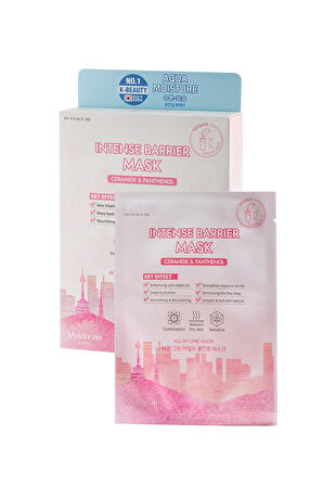 İntense Barrier Mask Kağıt Yüz Maskesi Kuru Ve Hassas Cilt Onarıcı Bariyer Güçlendirici Kore 25ml