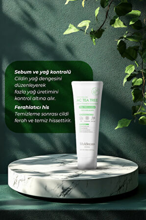 Ac Tea Tree Fresh Foaming Cleanser Yüz Temizleme Köpüğü Sebum Dengeleyici Çay Ağacı Yağı Kore 120ml