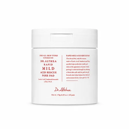 Dr.Althea Rapıd Mıld Acıd Rescue Pore Pad (65 Pads / 170 g)