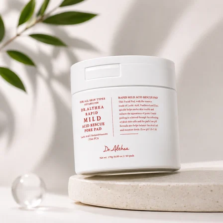 Dr.Althea Rapıd Mıld Acıd Rescue Pore Pad (65 Pads / 170 g)