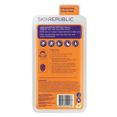 Skin Republic Niacinamide 2% Face Mask 25 ml
