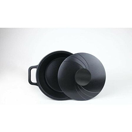 Bordain Alüminyum Tencere 20 Cm Siyah D-BOR20C