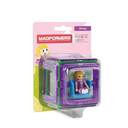 Magformers Mıknatıslı Mini Set Prinsess 6 Parça