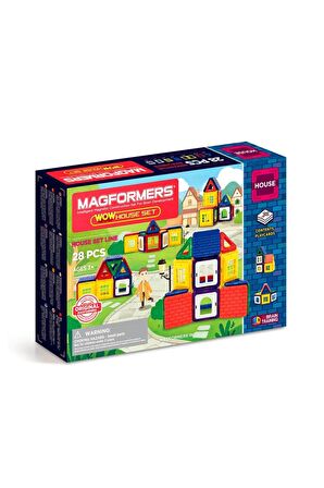 Magformers Mıknatıslı House Set 28 Parça