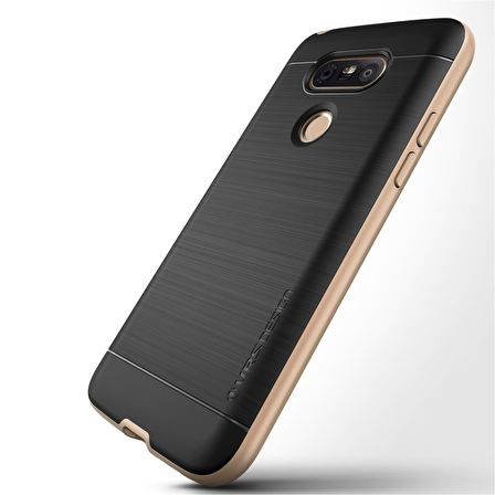 Verus LG G5 ile Uyumlu High Pro Shield Kılıf Shine Gold