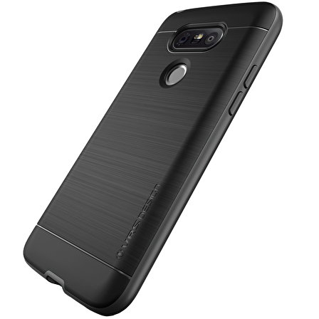 Verus LG G5 ile Uyumlu High Pro Shield Kılıf Steel Silver