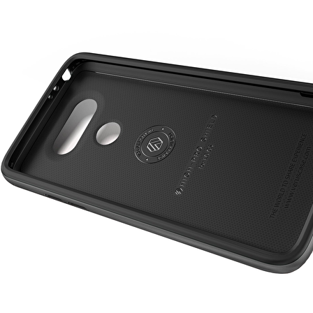 Verus LG G5 ile Uyumlu High Pro Shield Kılıf Steel Silver
