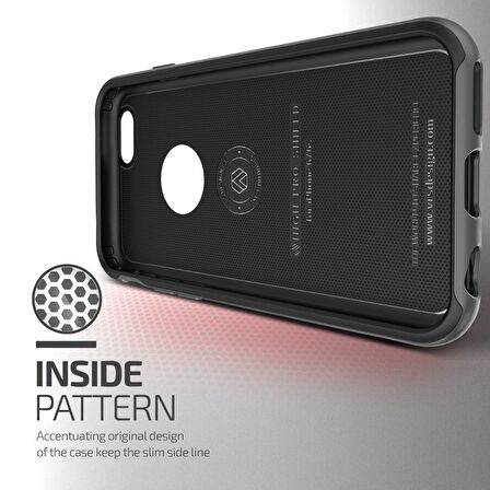 Verus iPhone 6/ 6S Plus Kılıf New High Pro Shield  Steel Silver