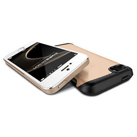 VRS iPhone 5SE Hard Drop Kılıf Shine Gold