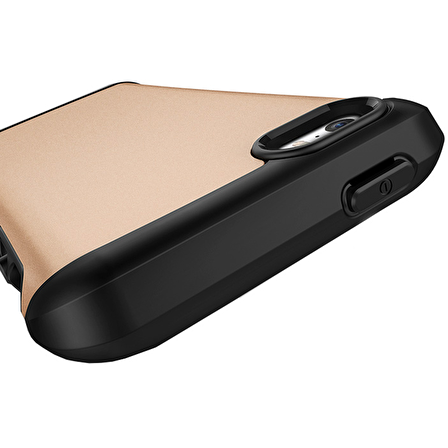 VRS iPhone 5SE Hard Drop Kılıf Shine Gold