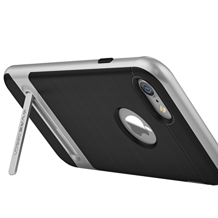 VRS iPhone 7 High Pro Shield Kılıf Light Silver