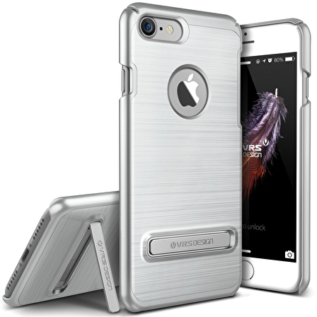 VRS iPhone 7 Simpli Lite Kılıf Light Silver