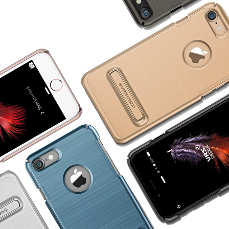 VRS iPhone 7 Simpli Lite Kılıf Light Silver