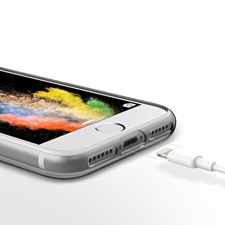 VRS Design iPhone 8 / 7 Crystal Mixx Kılıf Clear