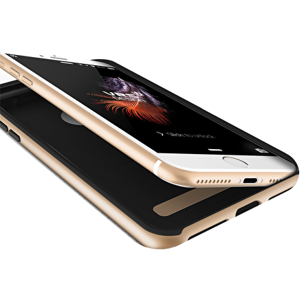 VRS iPhone 7 Plus High Pro Shield Kılıf Shine Gold