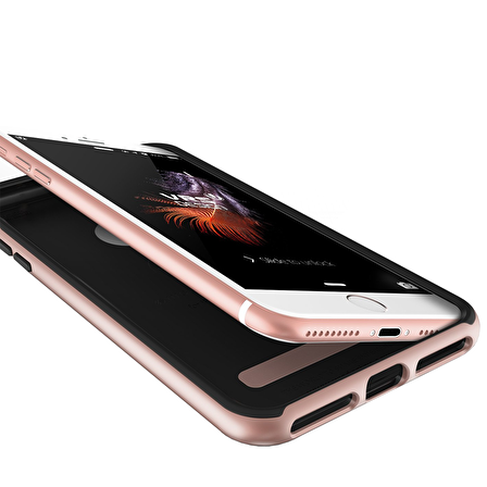 VRSDESIGN iPhone 7 Plus High Pro Shield Series Kılıf Rose Gold
