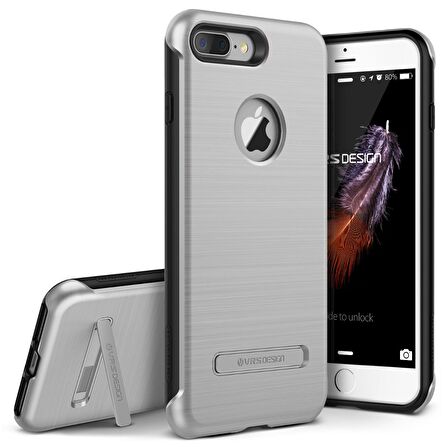 VRSDESIGN iPhone 7 Plus Duo Guard Series Kılıf Light Silver