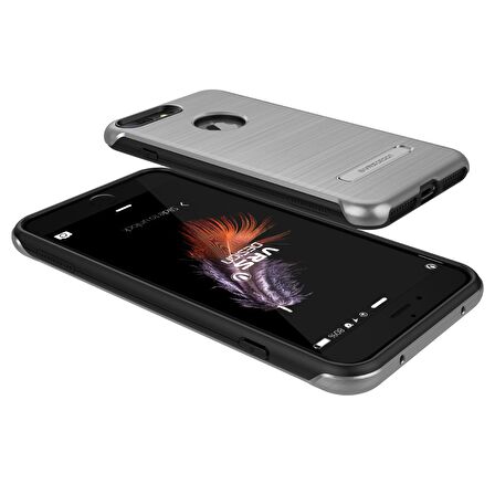 VRS iPhone 7 Plus Duo Guard Dark Silver