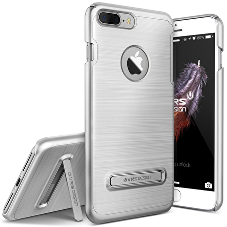 VRS iPhone 7 Plus Simpli Lite Kılıf Light Silver